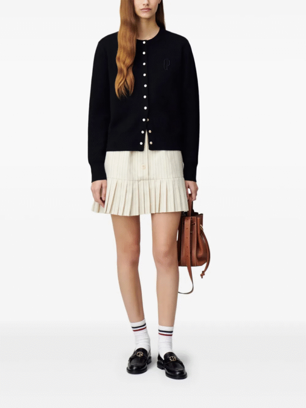 Claudie Pierlot 排扣開衫（黑色） - Image 2