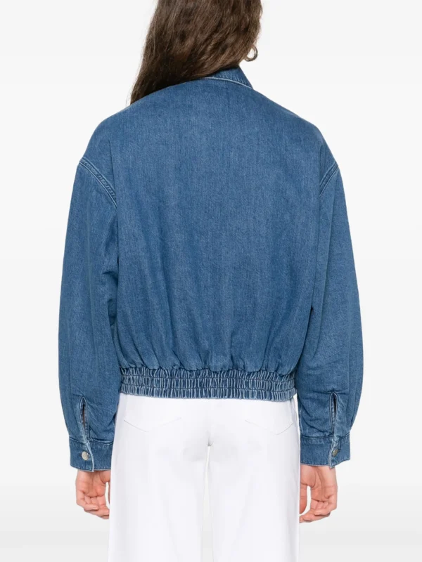 Maje 刺繡牛仔外套 - Image 2